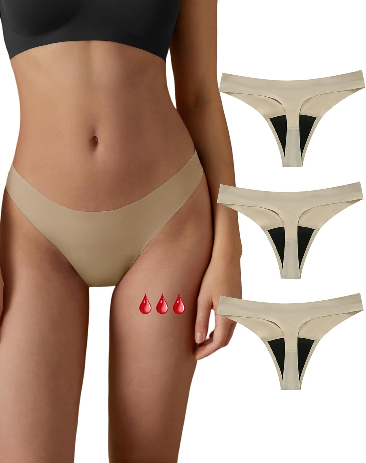 Sharicca Culotte Menstruelle Absorbant