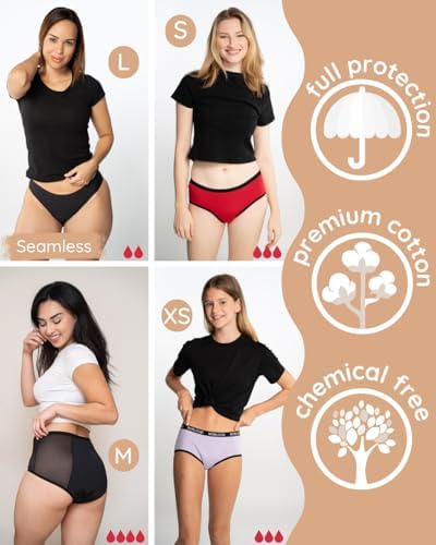 Vue 5 de Culotte Menstruelle Super Absorbante