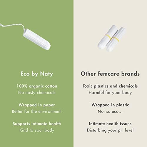 Vue 4 de Eco By Naty Tampons