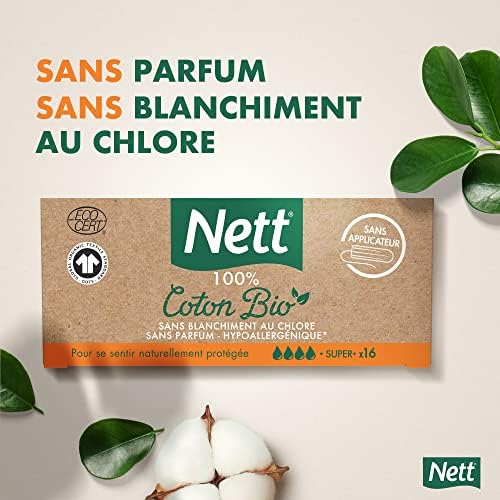 Vue 5 de Nett Coton Bio Tampons