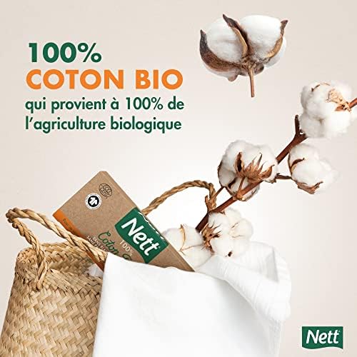 Vue 6 de Nett Coton Bio Tampons
