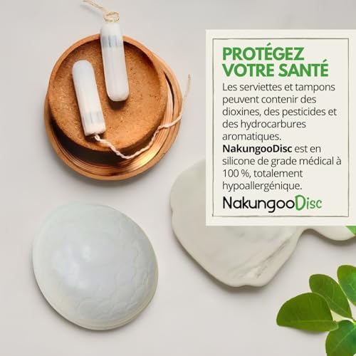 Vue 4 de Nakungoo Disc Disque Menstruel