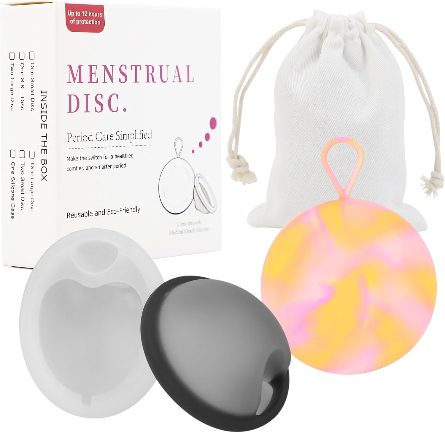 Disques menstruels - Protection hygiénique écologique et bien-être intime