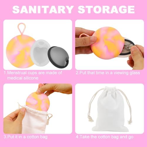 Vue 5 de Coupe Menstruelle Tailles De