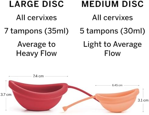 Vue 6 de Disques Menstruels Reutilisables En