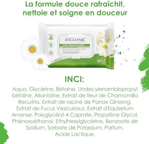 Vue 7 de Cleanic Papier Toilette Humidifie