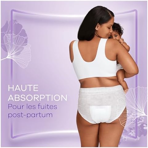 Vue 4 de Always Discreet Postpartum Culottes