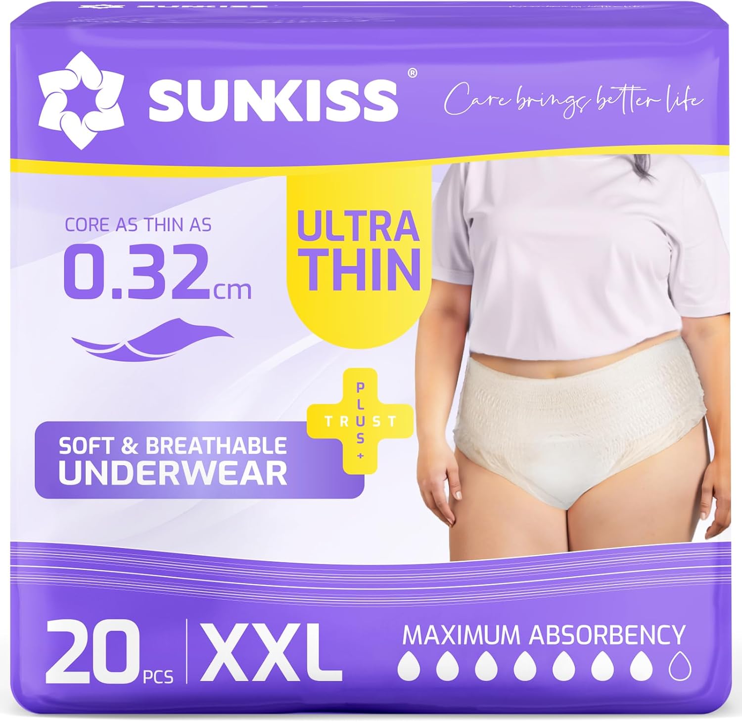 Sunkiss Trustplus Culottes Incontinence
