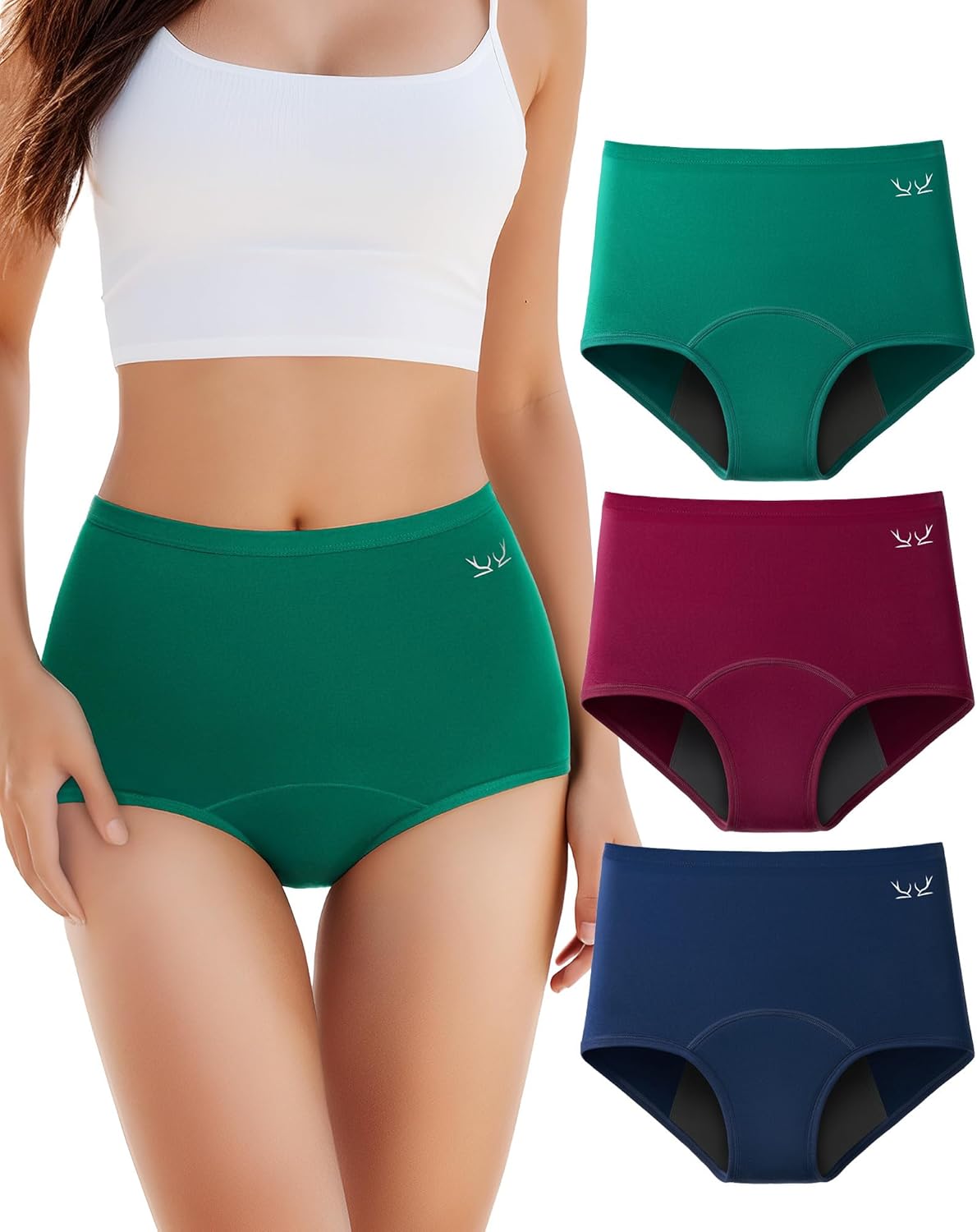 Tanstc Culotte Menstruelle Coton