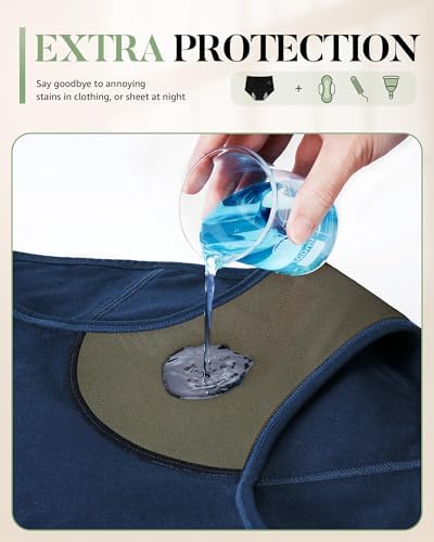 Vue 4 de Tanstc Culotte Menstruelle Coton