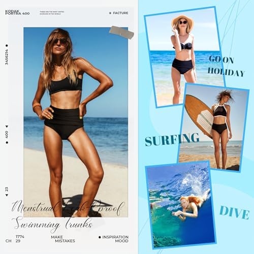 Vue 6 de Maillot De Bain Menstruel