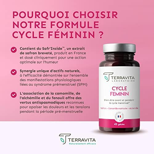 Vue 4 de Cycle Feminin Complement Alimentaire