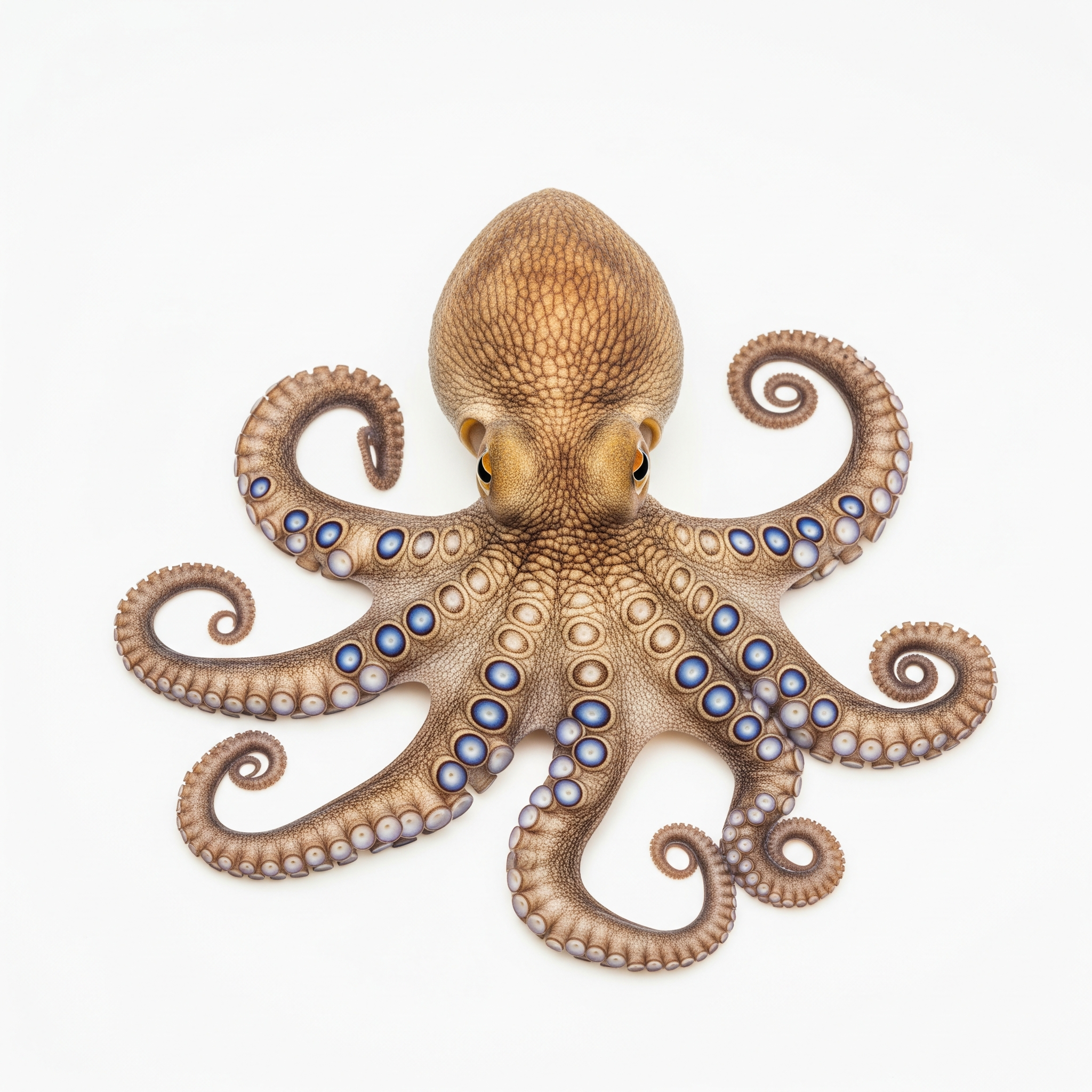 California Two-Spot Octopus California Two-Spot Octopus Poster