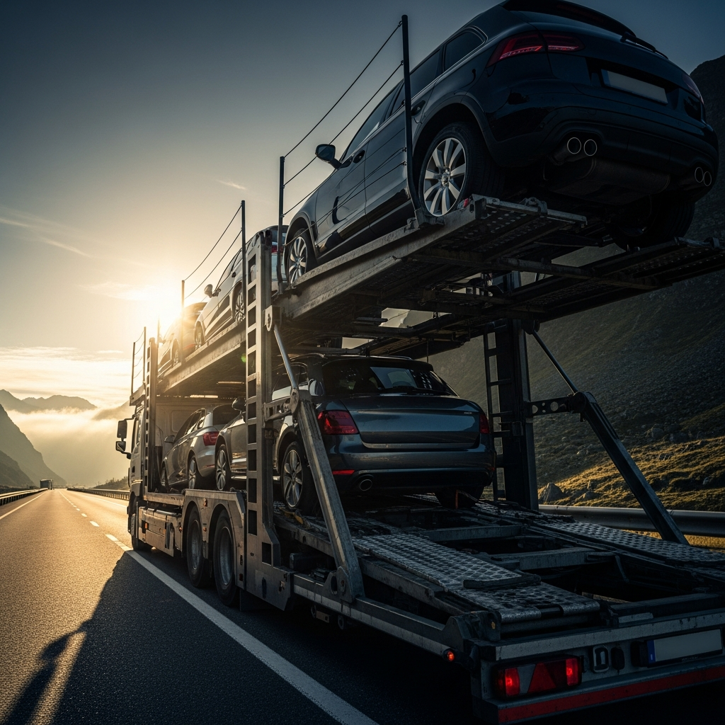 Car Carrier Truck Car Carrier Truck Mug