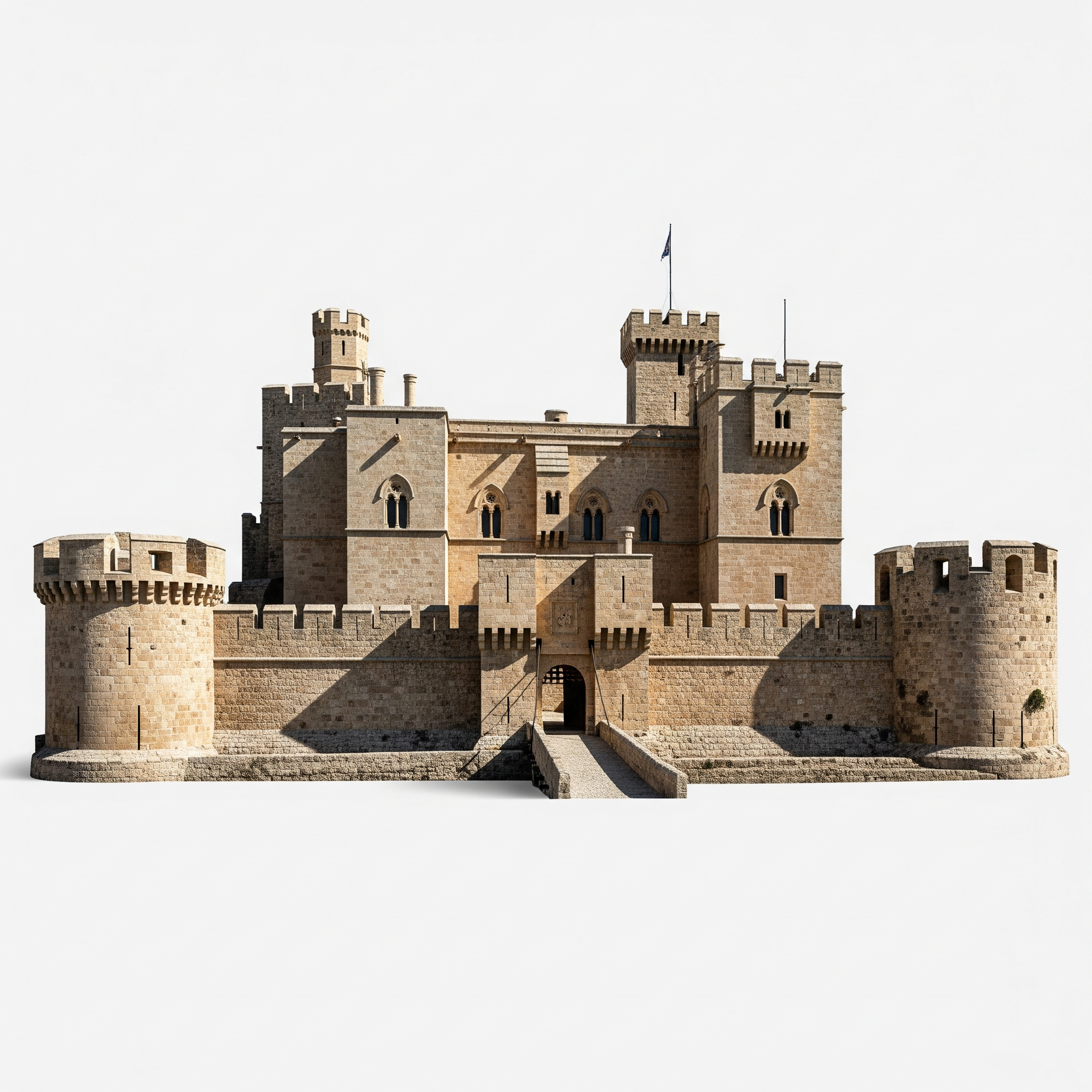 Crusader castle Crusader castle Poster