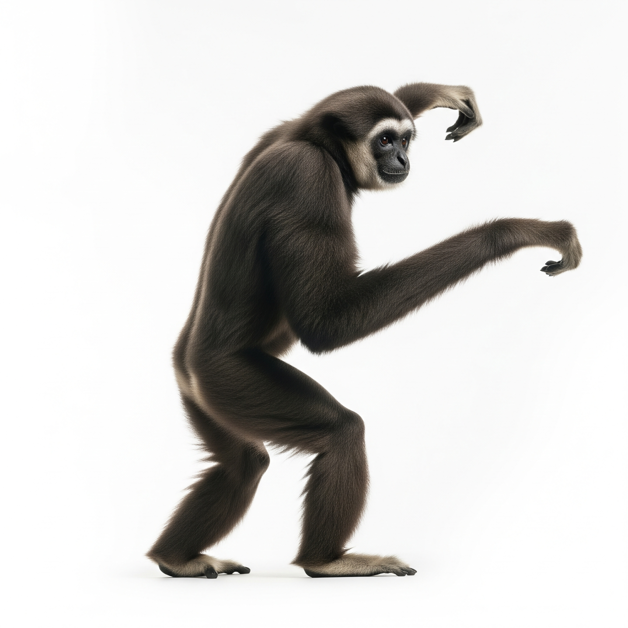 Eastern Hoolock Gibbon Eastern Hoolock Gibbon Poster