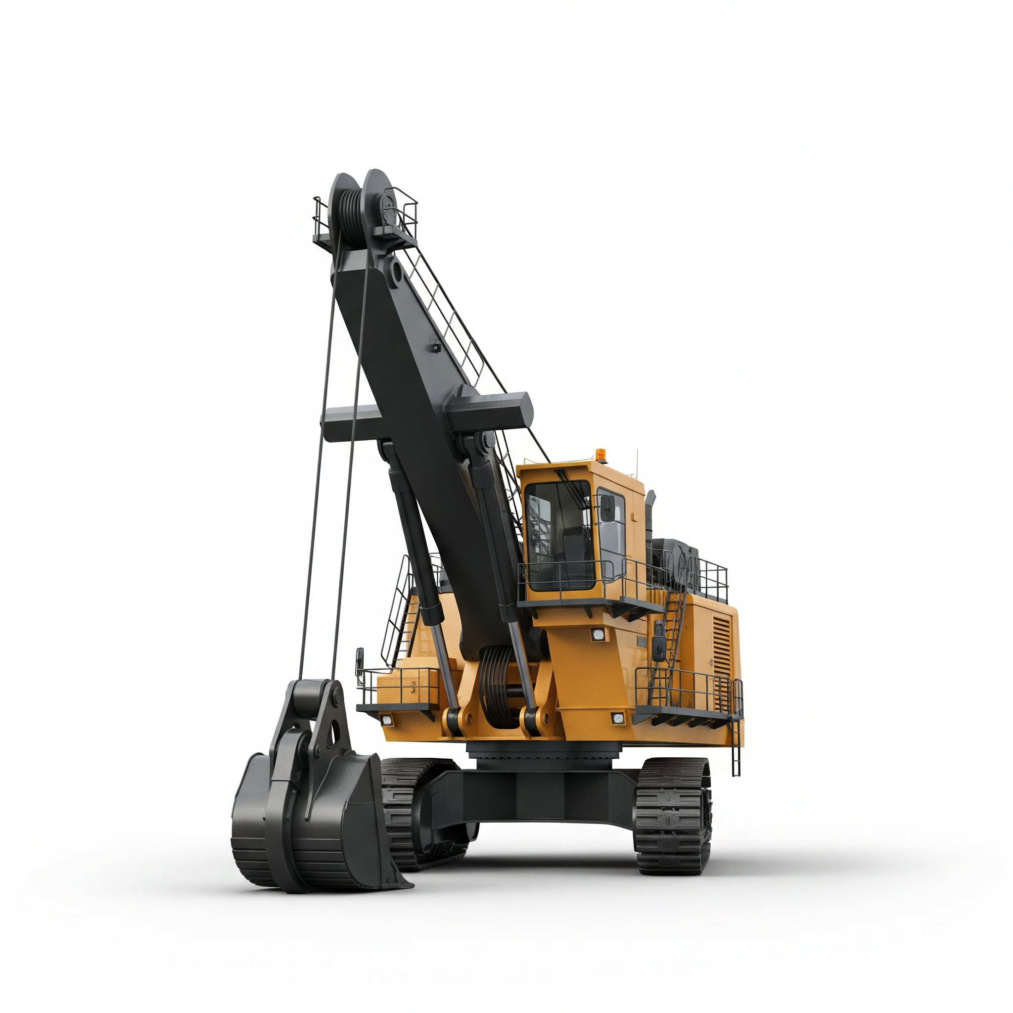 Electric rope shovel Electric rope shovel Poster