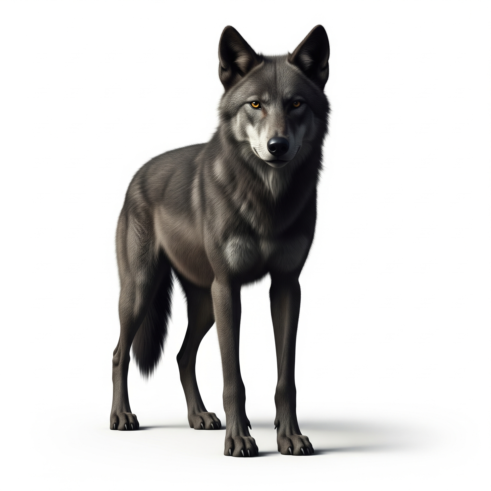 Florida Black Wolf Florida Black Wolf Poster