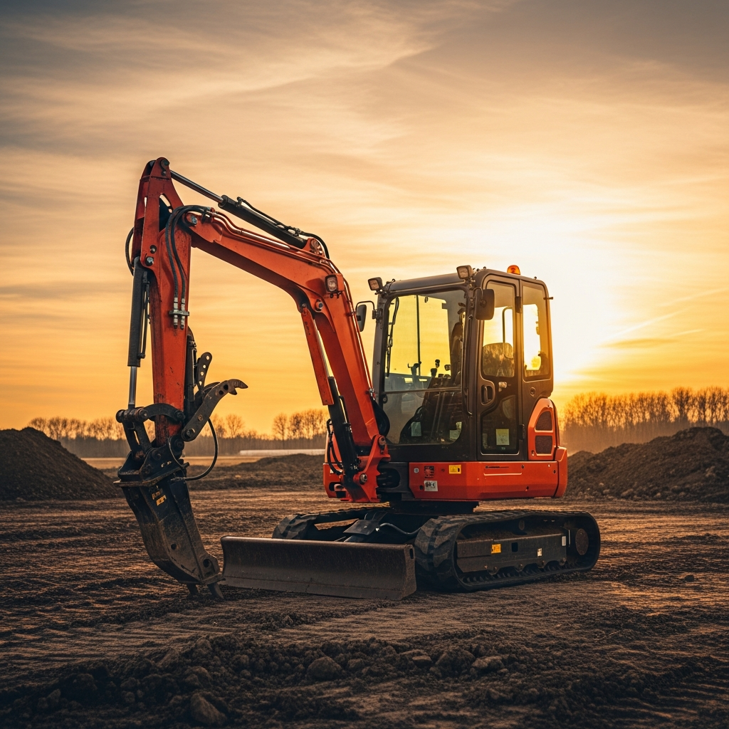 Hydraulic mini crawler excavator Hydraulic mini crawler excavator Mug