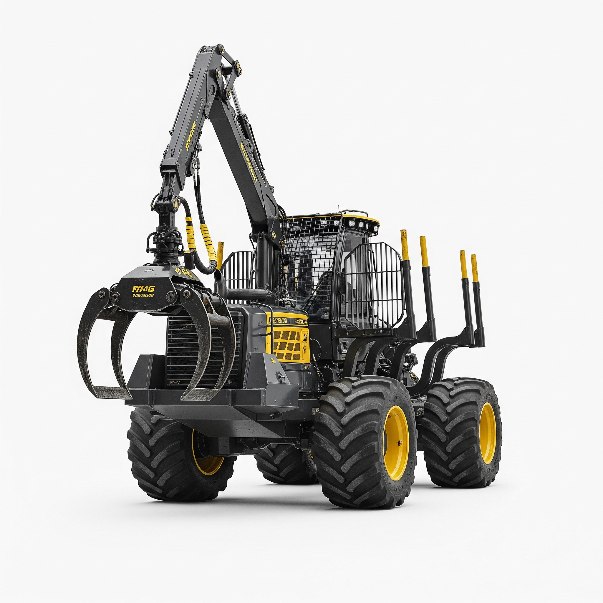 Logging Tractor Logging Tractor Poster