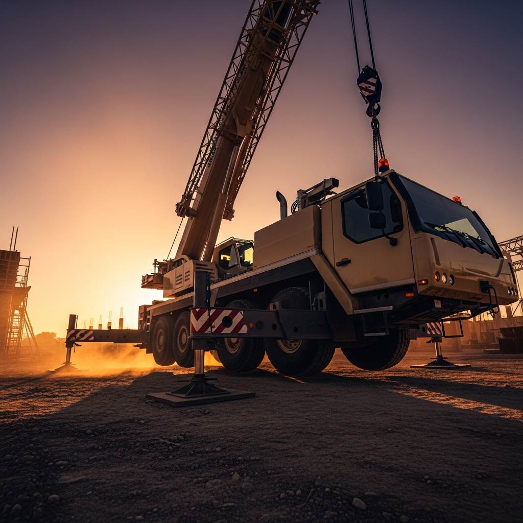 Mobile Crane Truck Mobile Crane Truck Mug