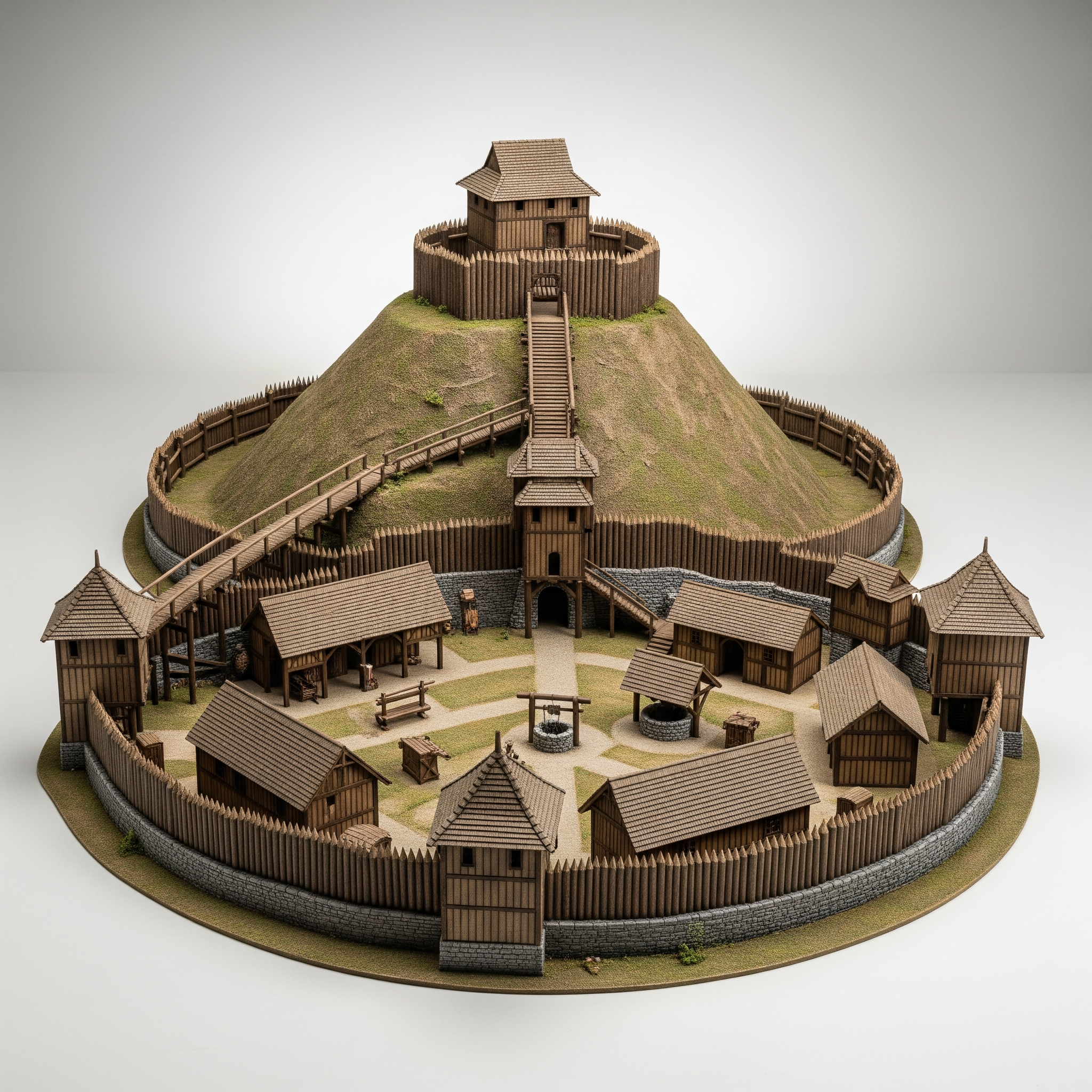 Motte-and-Bailey Castle Motte-and-Bailey Castle Poster