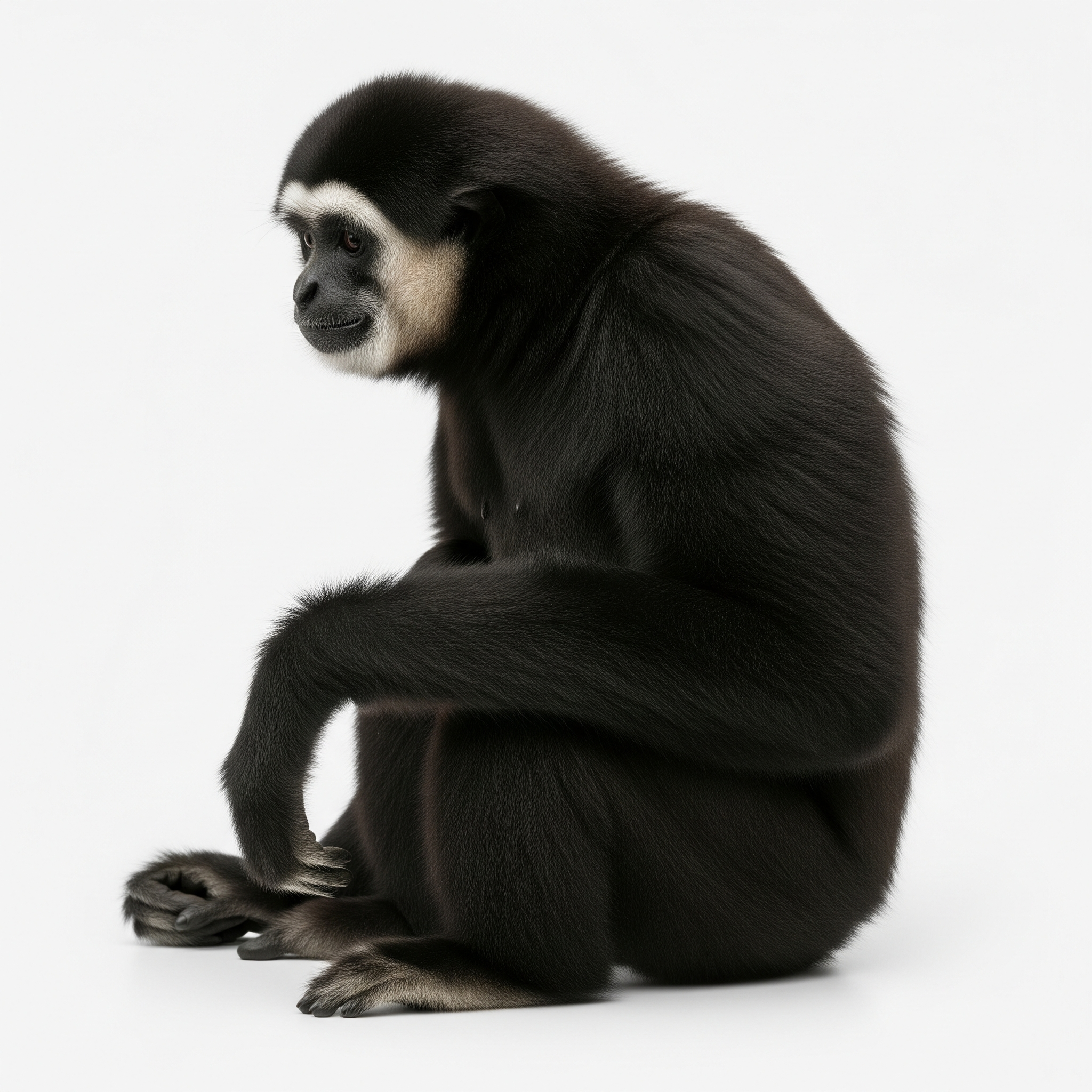 Northern White-Cheeked Gibbon Northern White-Cheeked Gibbon Poster