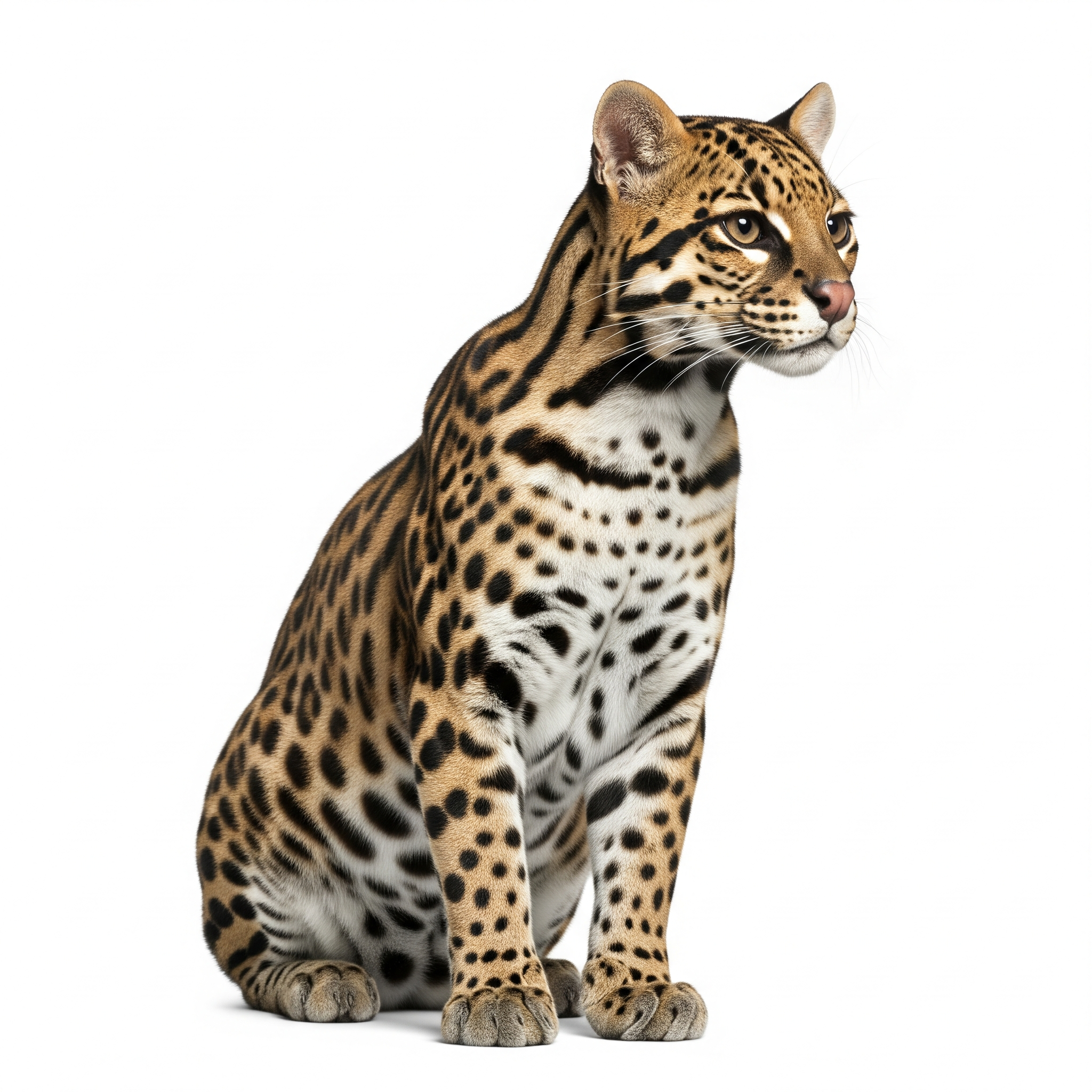 Leopardus pardalis Leopardus pardalis Poster