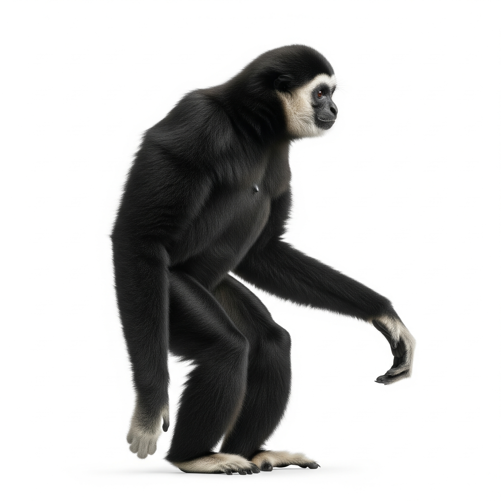 Southern White-Cheeked Gibbon Southern White-Cheeked Gibbon Poster