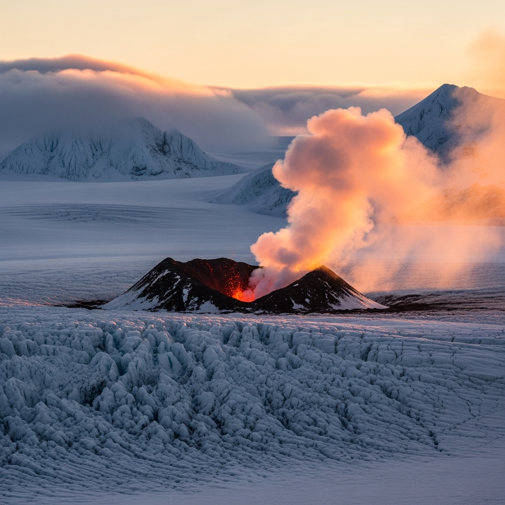 Subglacial volcano Subglacial volcano Mug