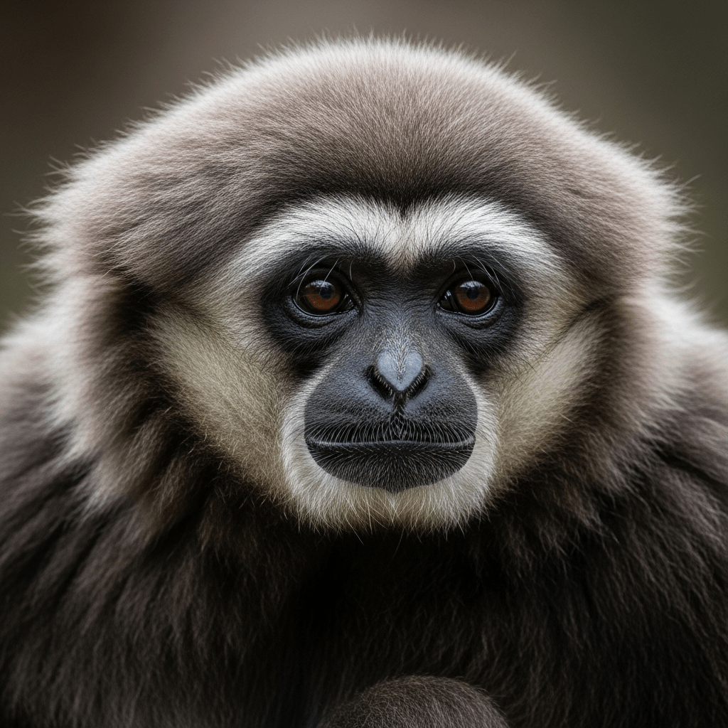 Abbott's Gray Gibbon