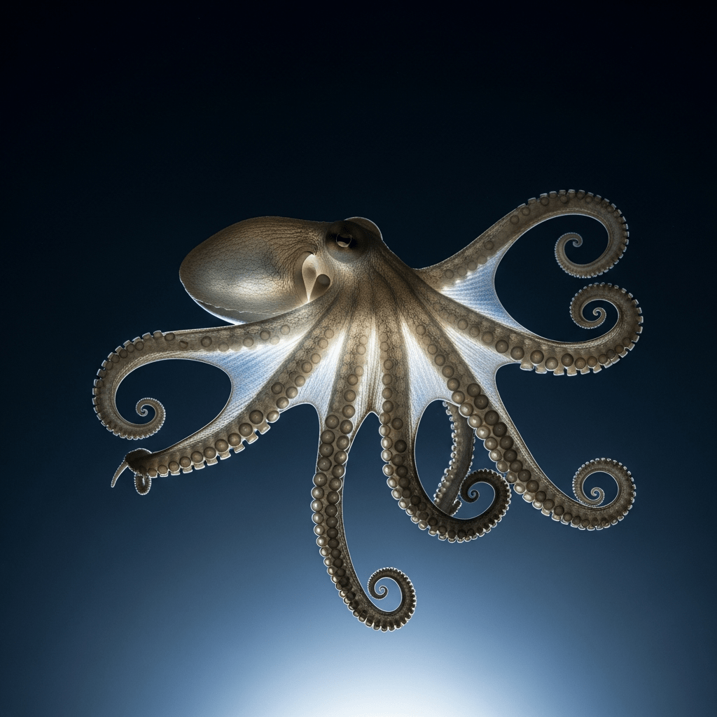 Atlantic Armhook Octopus