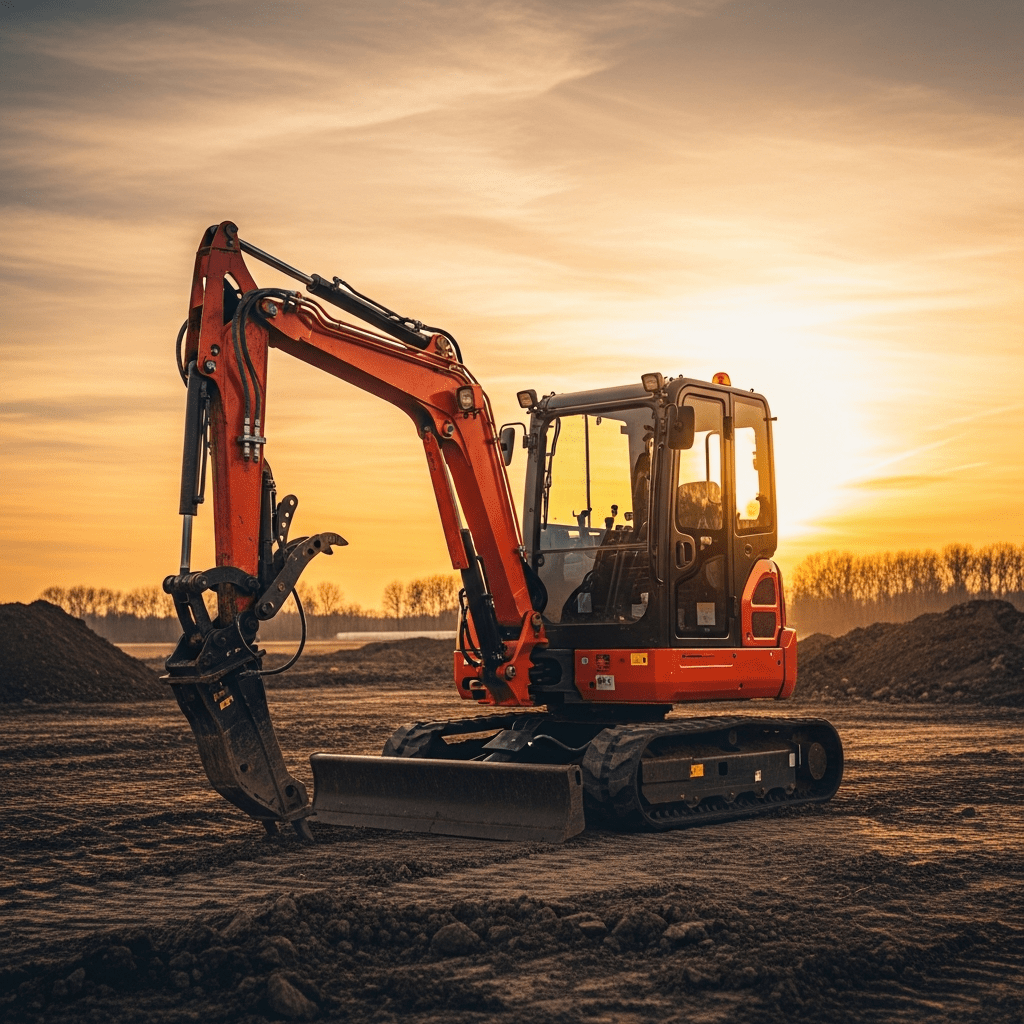 Hydraulic mini crawler excavator