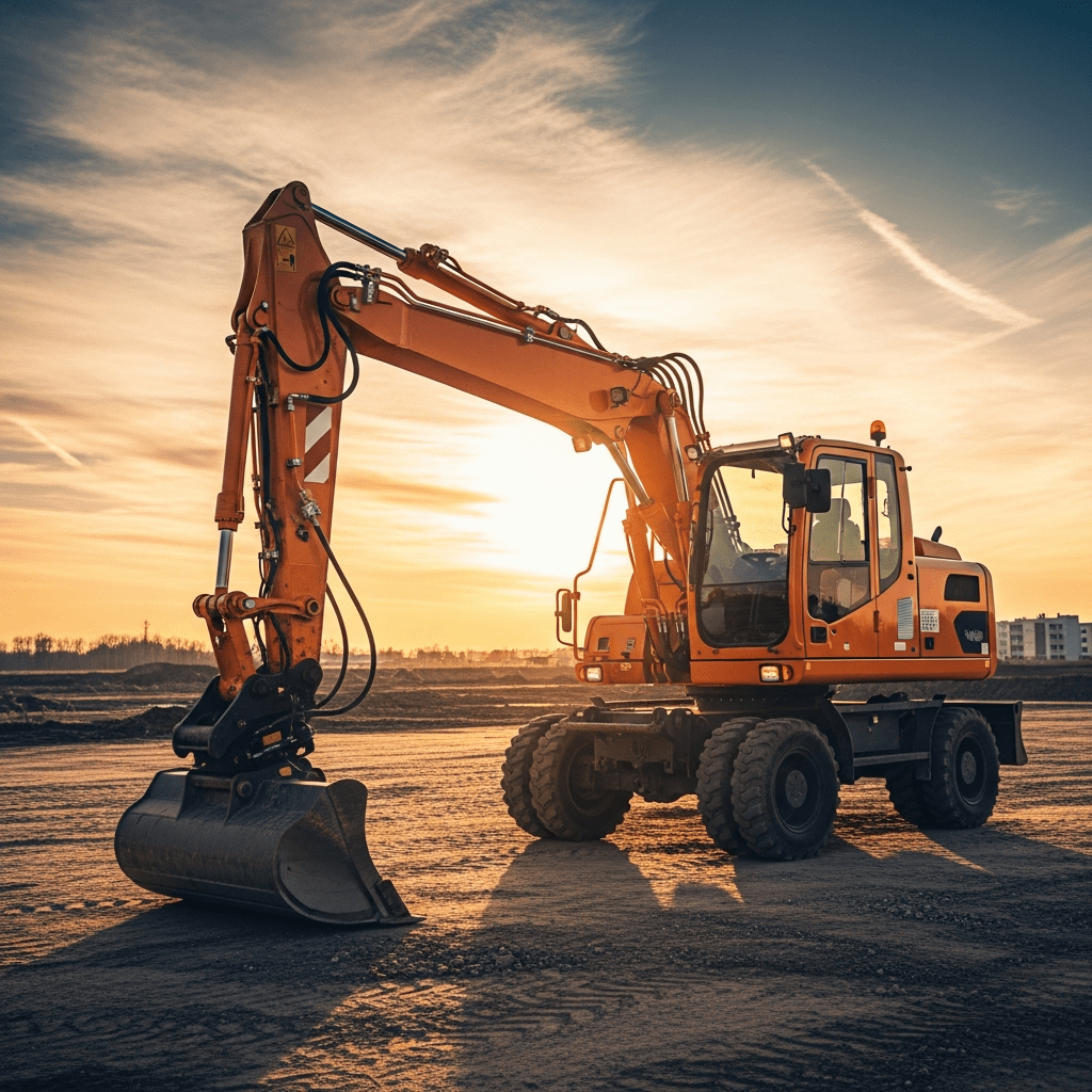 Hydraulic wheeled excavator (standard)