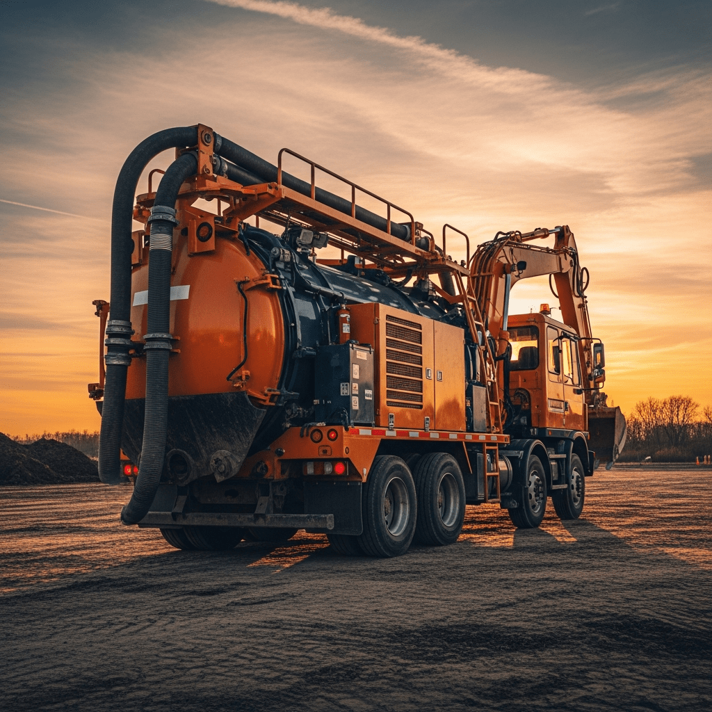 Suction (vacuum) excavator