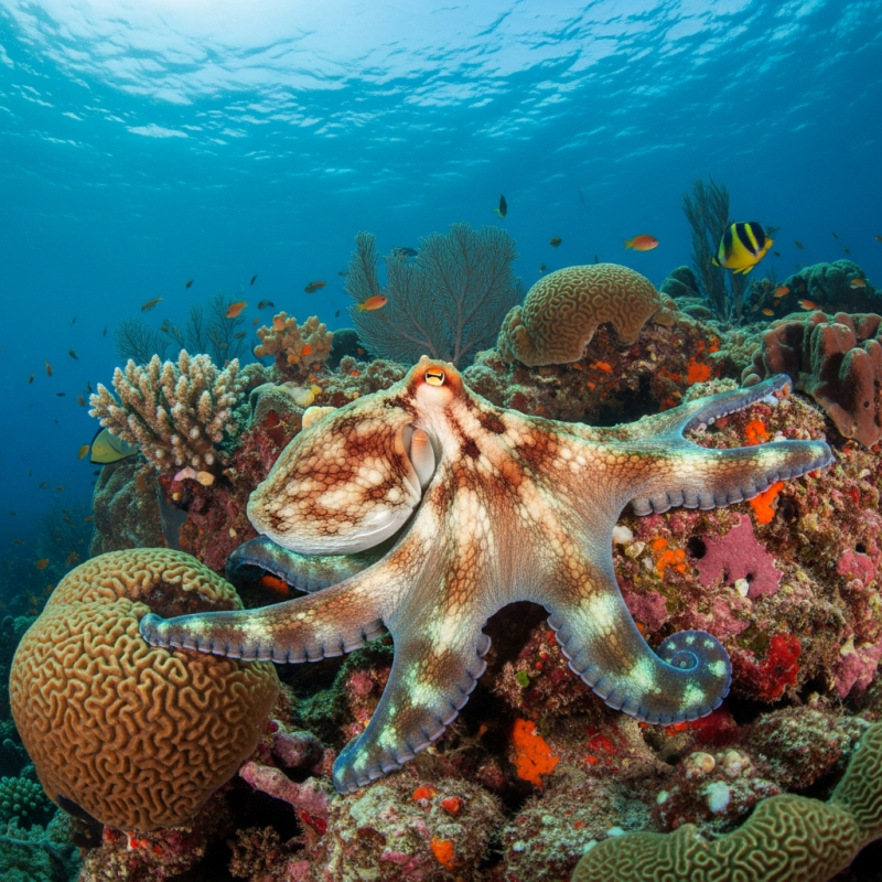 Caribbean Reef Octopus Caribbean Reef Octopus Shirt