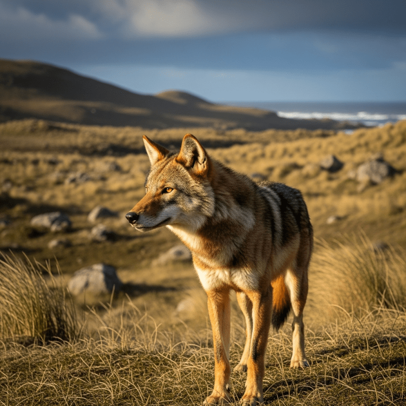 Falkland Islands Wolf Falkland Islands Wolf Shirt