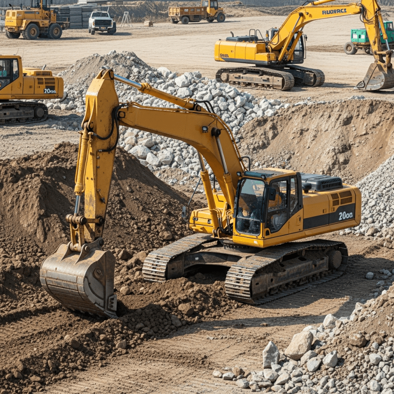 Hydraulic large crawler excavator (heavy duty) Hydraulic large crawler excavator (heavy duty) Shirt