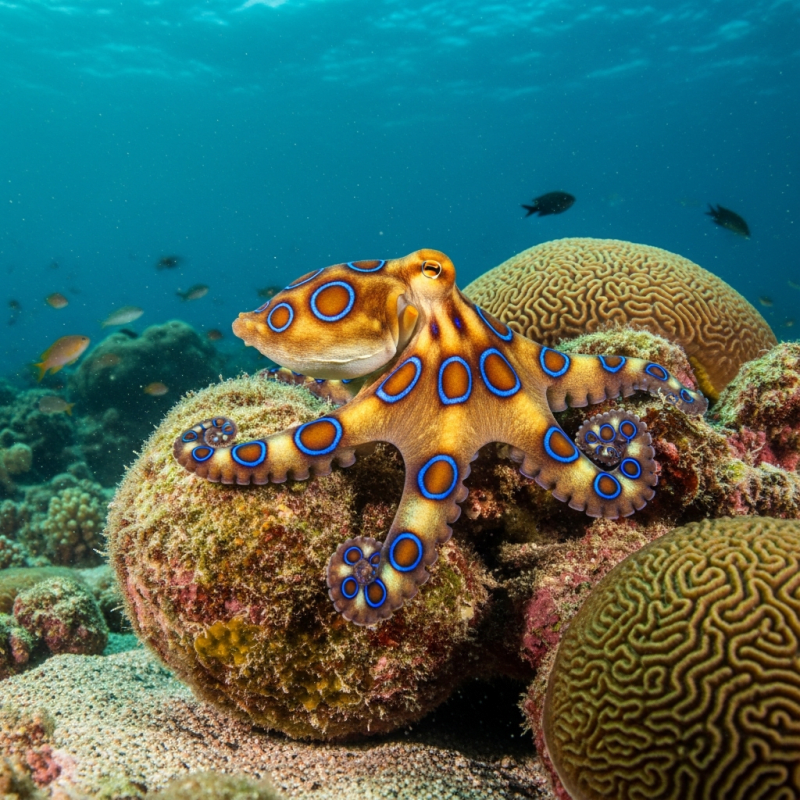 Southern Blue-Ringed Octopus Southern Blue-Ringed Octopus Shirt