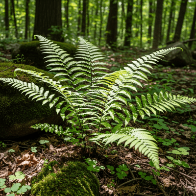 Image depicting a Adiantum pedatum as traditionally used by humans, such as in ornamental garden settings, floral arrangements, or as part of indigenous cultural practices
