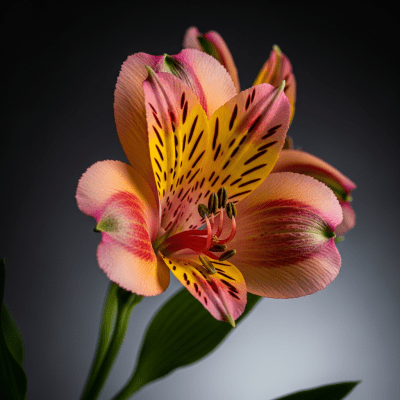 Editorial-style hero shot of a Alstroemeria from the taxonomy flowers.