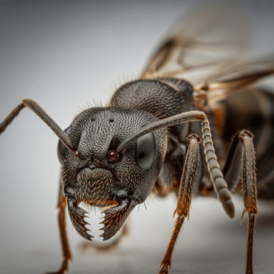 Macro photograph of a Ant