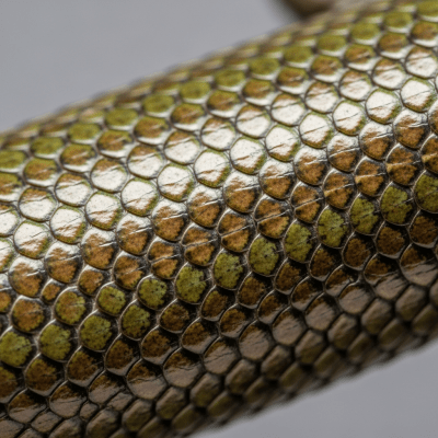 Macro close-up image of the skin texture and scale pattern of a Asian Glass Lizard, part of the taxonomy lizards