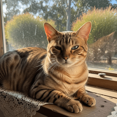 Naturalistic image of a Australian Mist