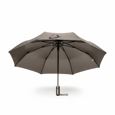 High quality studio photograph of a Automatic Folding Umbrella