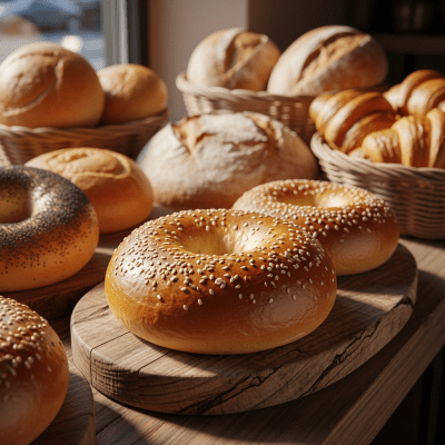 Natural light image of Bagel, shown in its typical environment