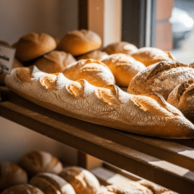 Natural light image of Baguette, shown in its typical environment