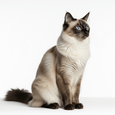 High resolution studio photograph of a Balinese