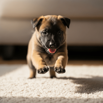 Image showing a Belgian Malinois puppy