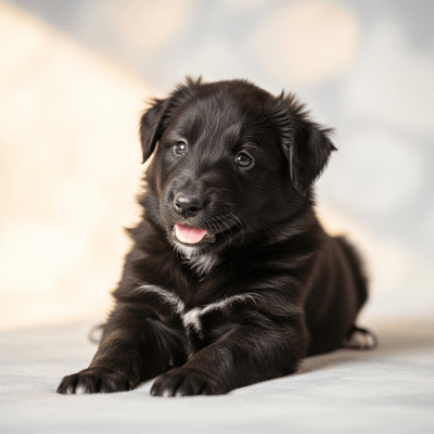 Image showing a Belgian Sheepdog puppy